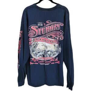 Sturgis 2016 Tshirt Mens Sz XL Black Hills Rally Biker Motorcycle Rushmore Shirt